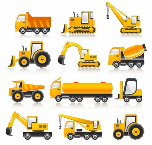 Truck Vector Free on Construction Vehicles Vector Pack Free Company Logo Download  Vector