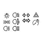 Auto signal signs [EPS File]