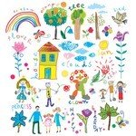 Hand-Painted Children’s Vector