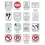 Traffic Regulation Signs