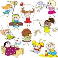 Cartoon Children, Kids, People 07