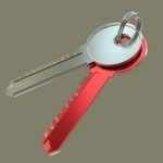 3D Key [PNG – 1600×1600]