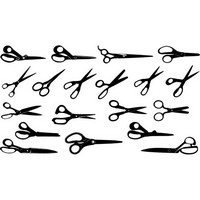 Scissors silhouette
