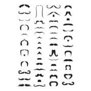 50 moustache vectors