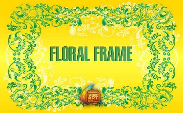 Floral Frame png