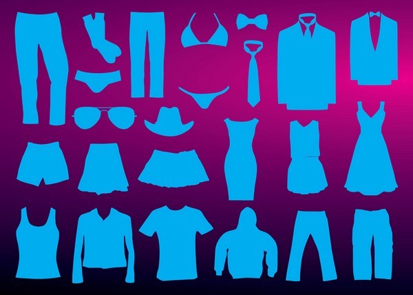 Clothing Types Silhouette free png download