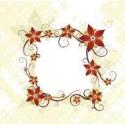Flower, Frame, Card