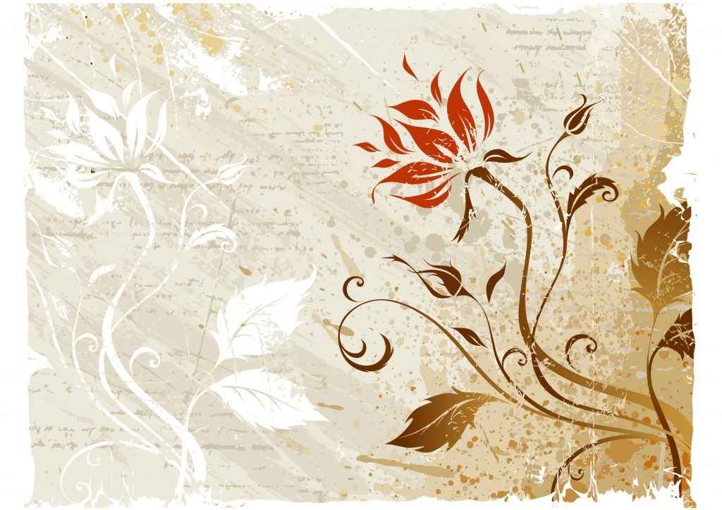 vector-grunge-floral01 Vector Grunge Floral free png download