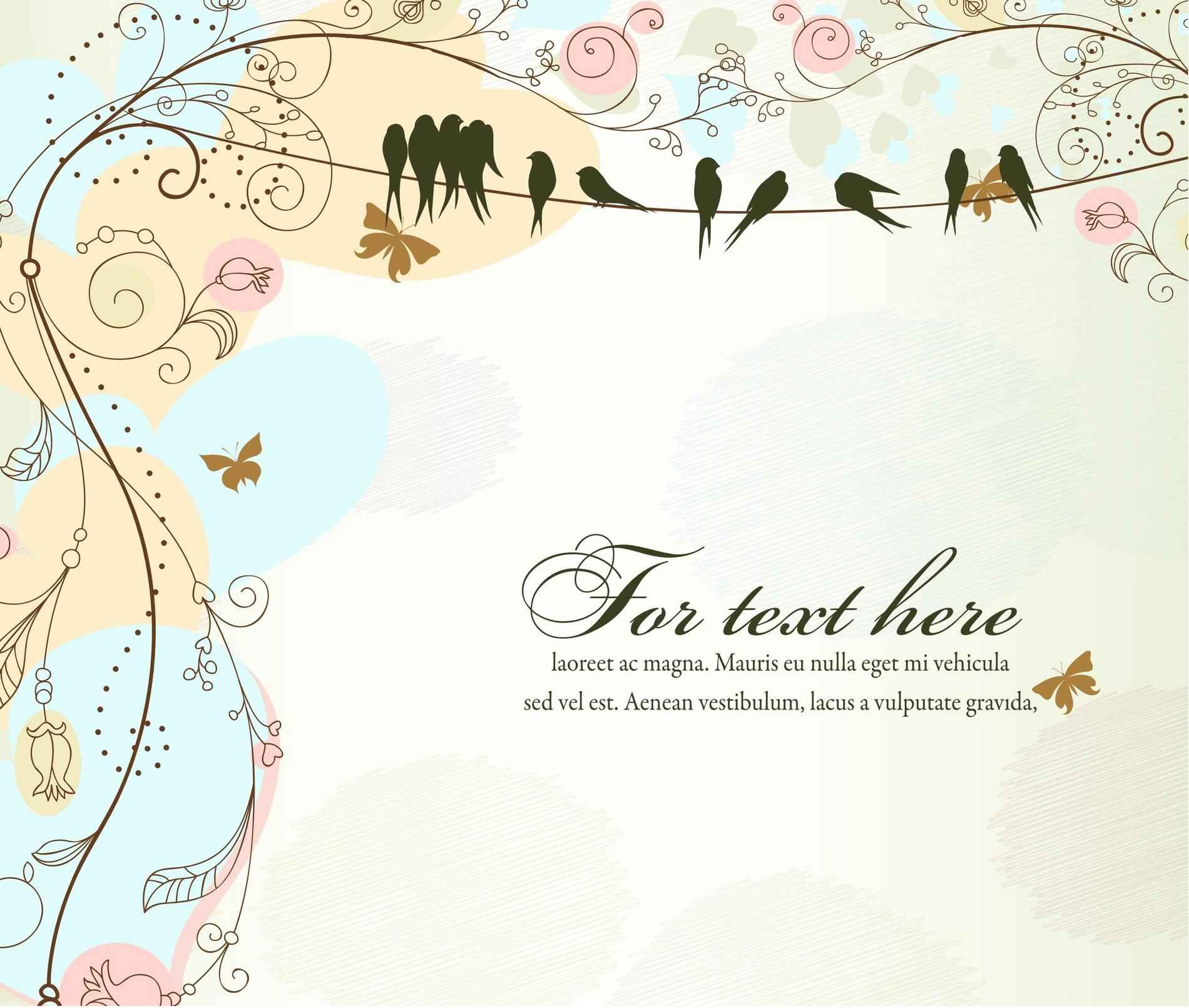antique-floral-template01 Floral Template, Decorative Bacground free png download
