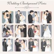 Wedding Backgrounds Illustrator [EPS File]