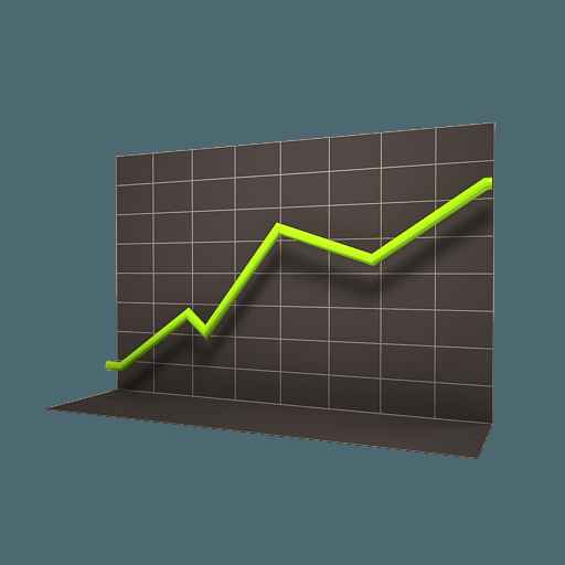 Variety of Chart Curve Icons 512x512 [PNG Files] free png download