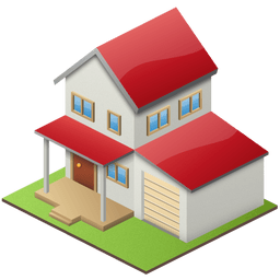 Large Home Icons 256x256 [PNG Files] free png download