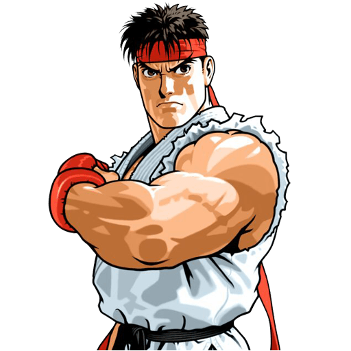 Capcom Street Fighting Icons 512x512 [PNG Files] free png download