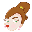 Avatar Girls Icons 128x128 [PNG Files] free png download