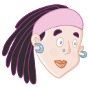 Avatar Girls Icons 128x128 [PNG Files] free png download