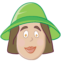 Avatar Girls Icons 128x128 [PNG Files] free png download