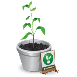 Green Icons 256x256 [PNG Files] free png download