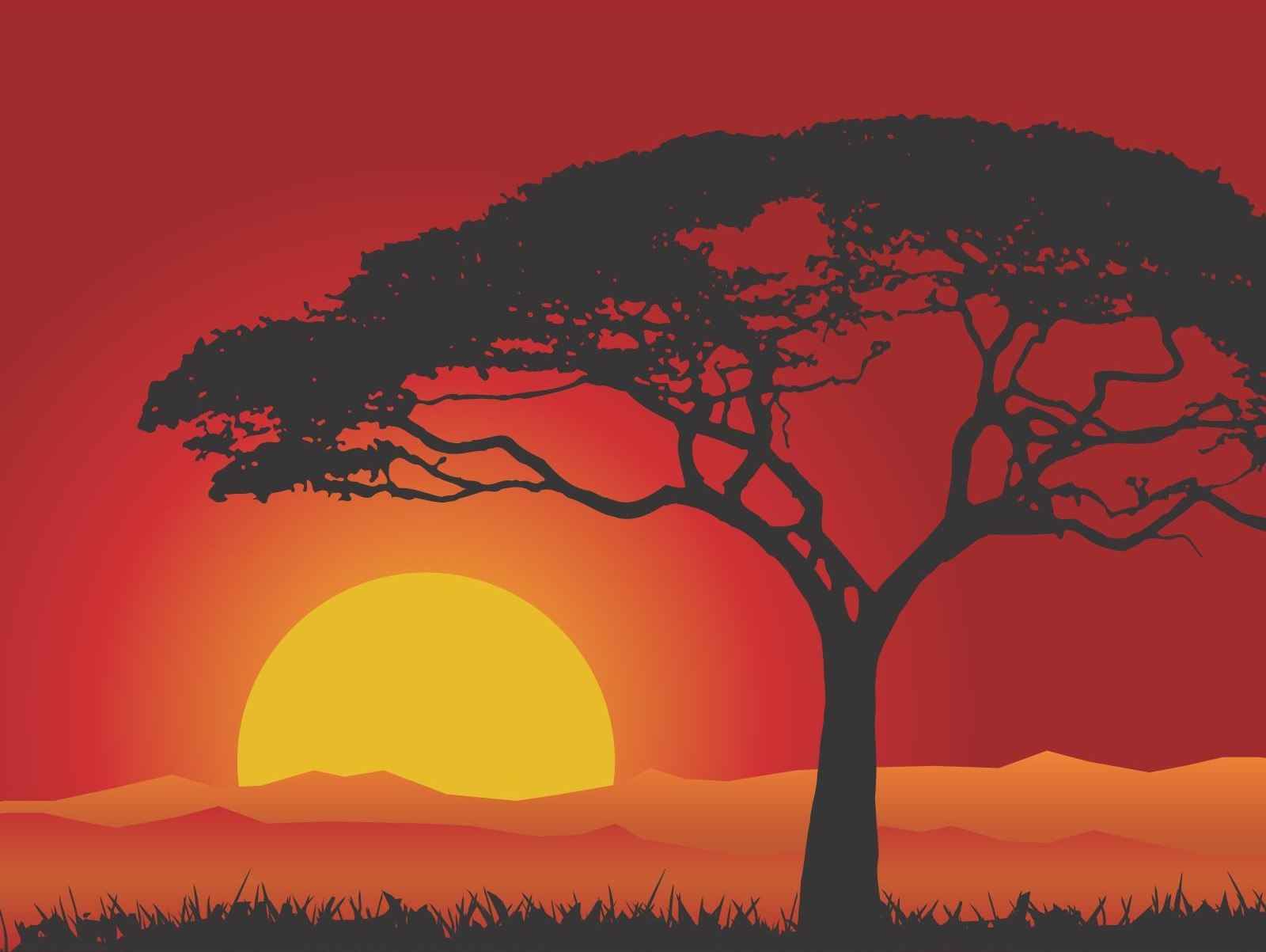 Sunset Landscape free png download