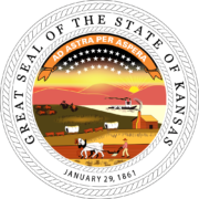 Kansas State Flag and Seal