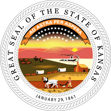 Kansas State Flag and Seal free png download
