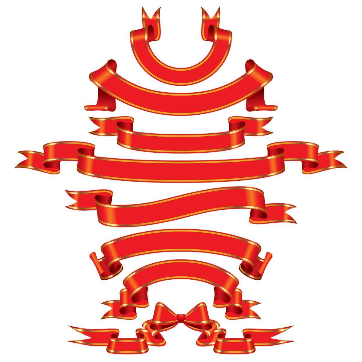 Ribbons 01 free png download