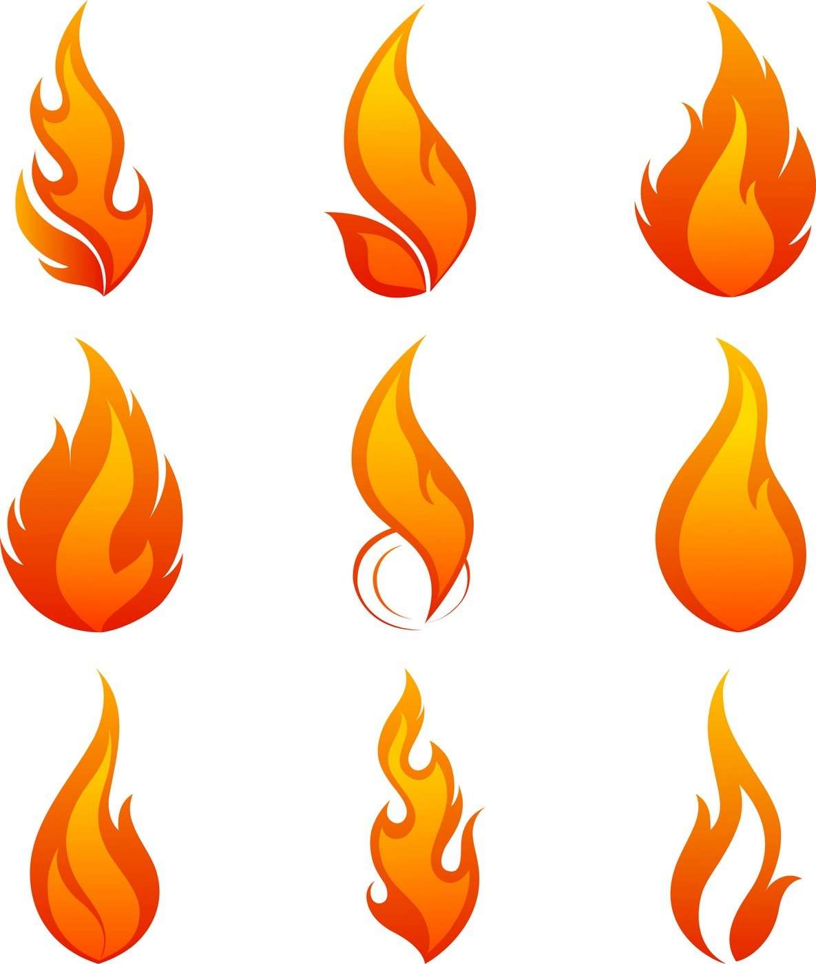 Flame, Fire 02 free png download