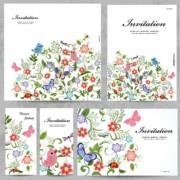 Floral Frame, Flower Card, Border Background