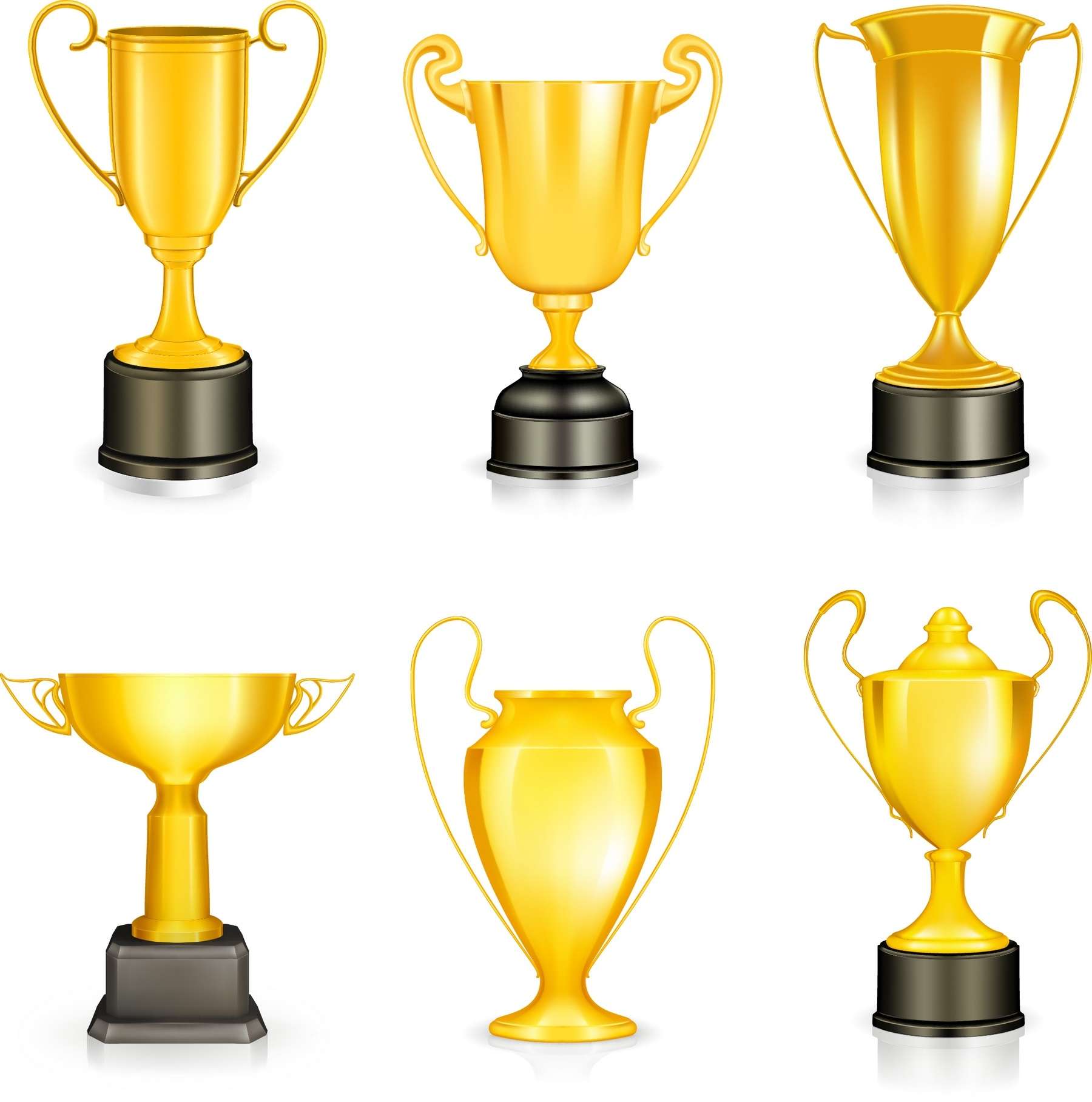 Golden Cups free png download