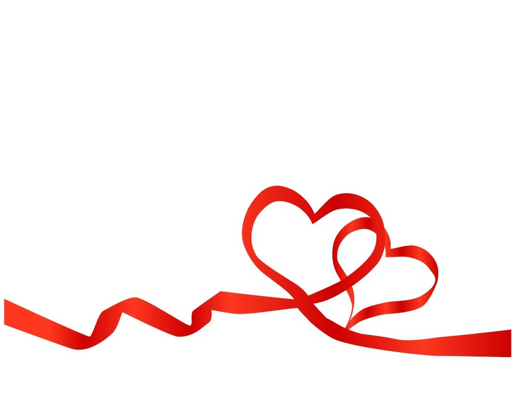 Ribbon, Heart 01 free png download