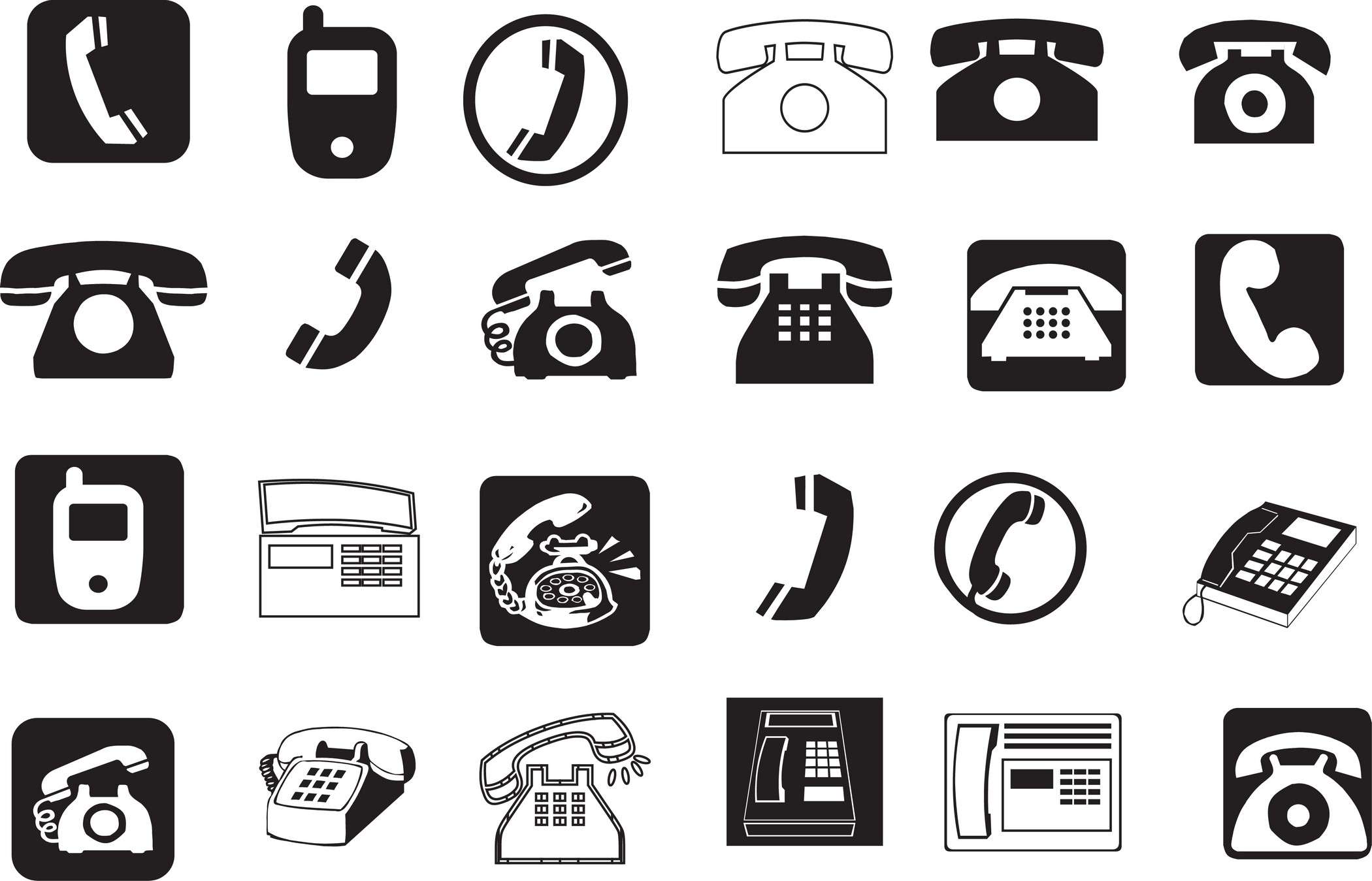 Phone Icons free png download