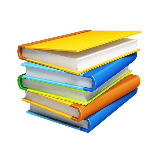 Books 3D PNG Icons  [512x512] png