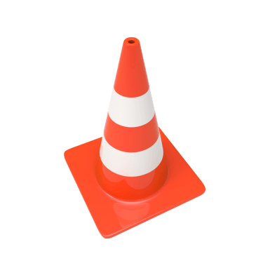 3D Traffic Cone [PNG   800x800] free png download