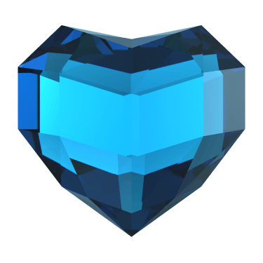 Heart Shaped Precious Stones [PNG] free png download