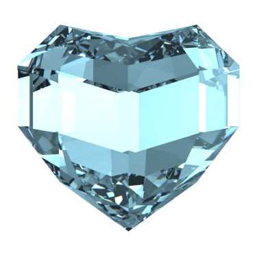 Heart Shaped Precious Stones [PNG] free png download