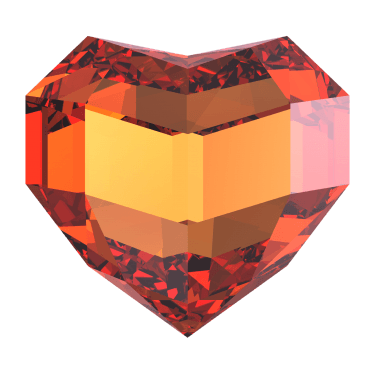 Heart Shaped Precious Stones [PNG] free png download