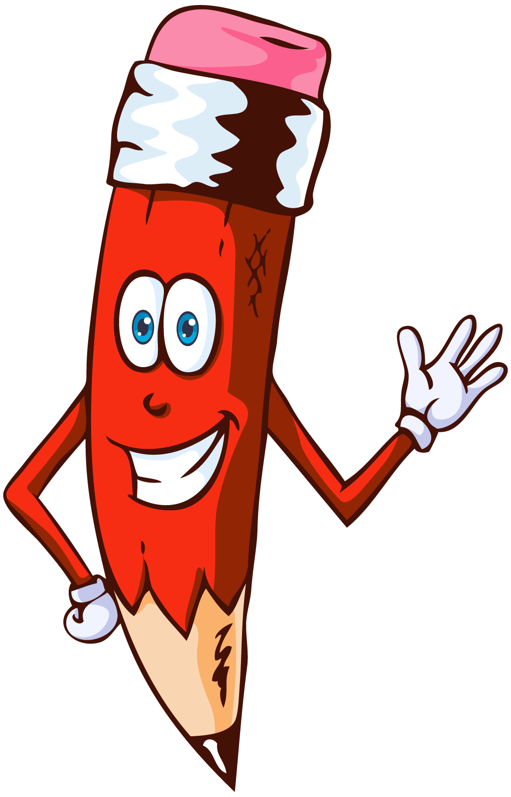 Free Pencil Character [PNG] free png download