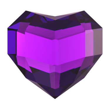 Heart Shaped Precious Stones [PNG] free png download