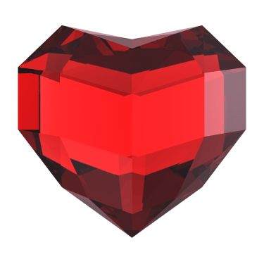 Heart Shaped Precious Stones [PNG] free png download