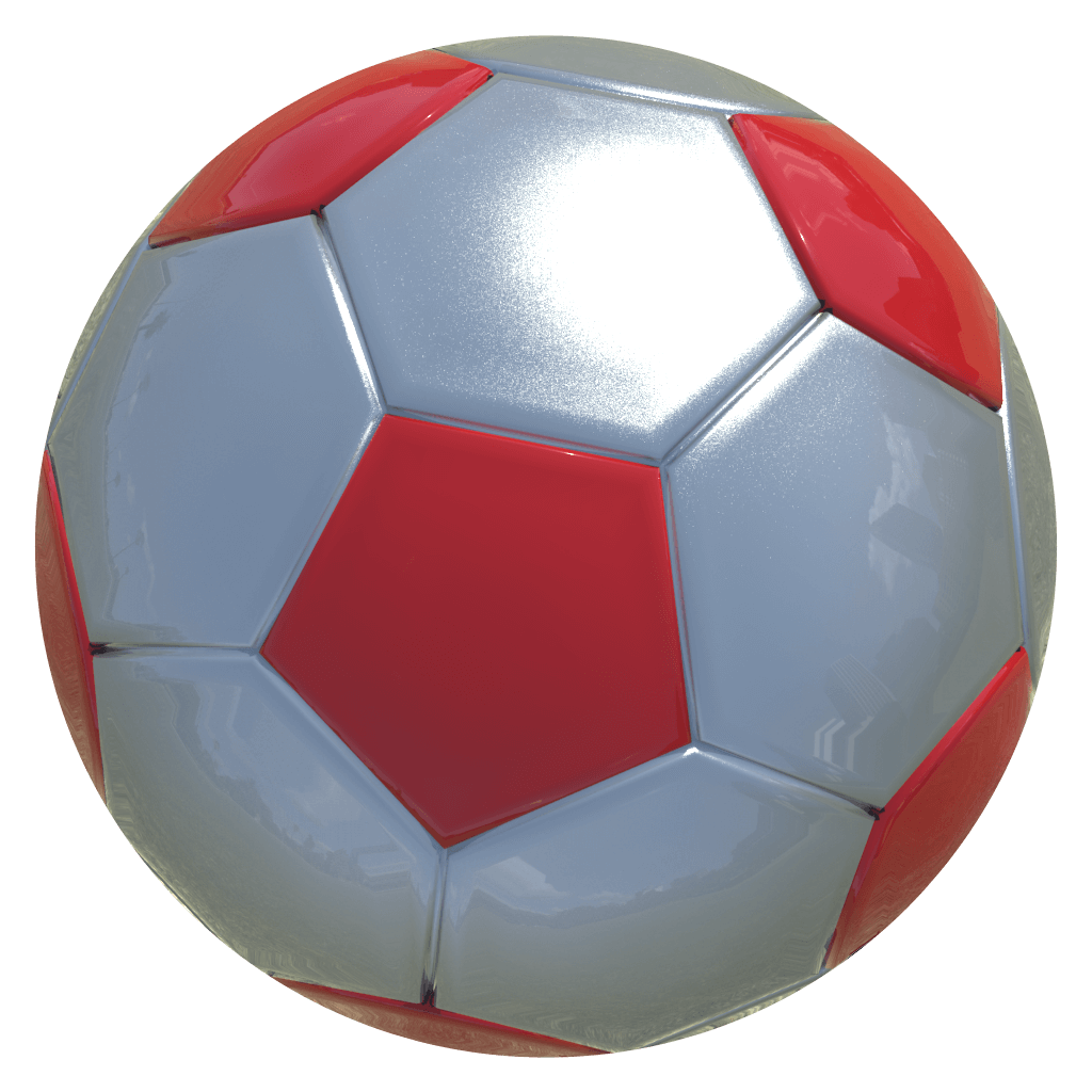 3D Soccer Ball [PNG   1024x1024] png