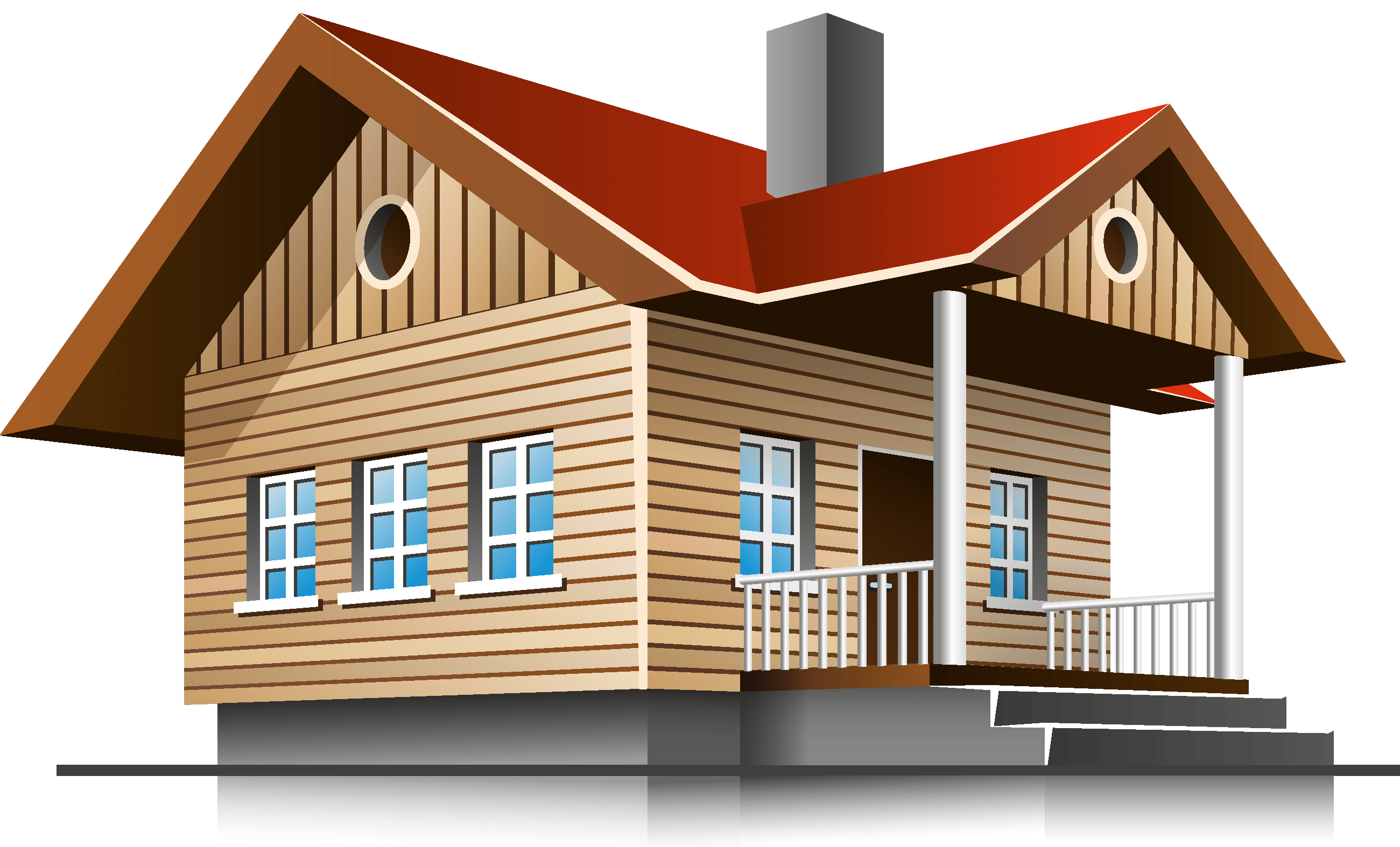 3D House PNG Images png