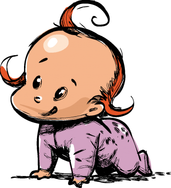 Cartoon Baby, Children, Kids 07 free png download