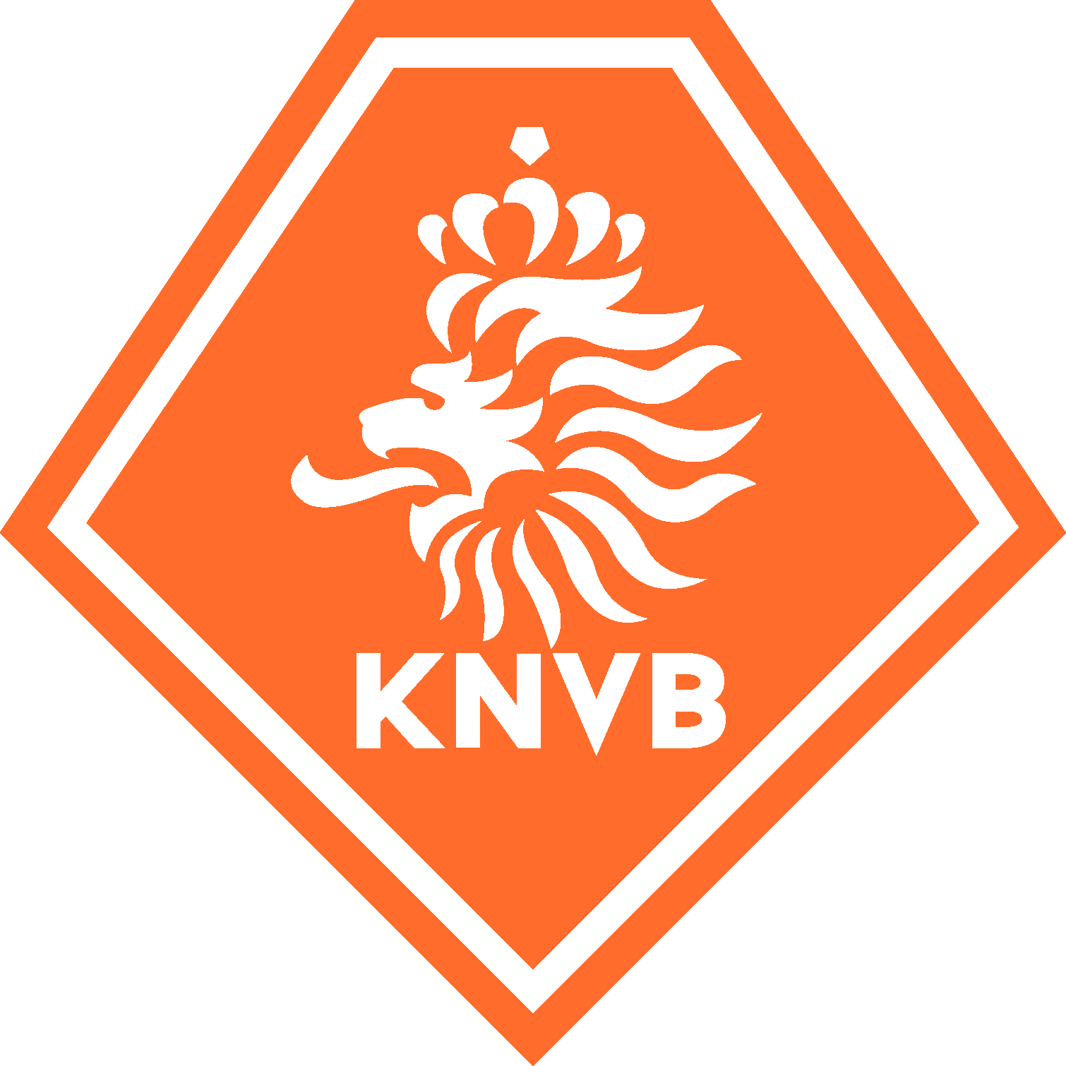 KNVB Logo   Royal Netherlands Football Association & National Team png