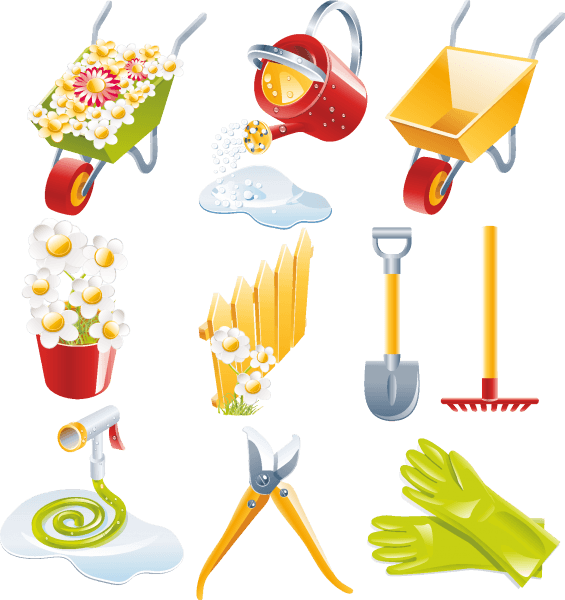 Garden Elements 01 free png download