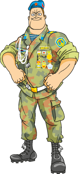 Cartoon Soldier Vectors 01 free png download