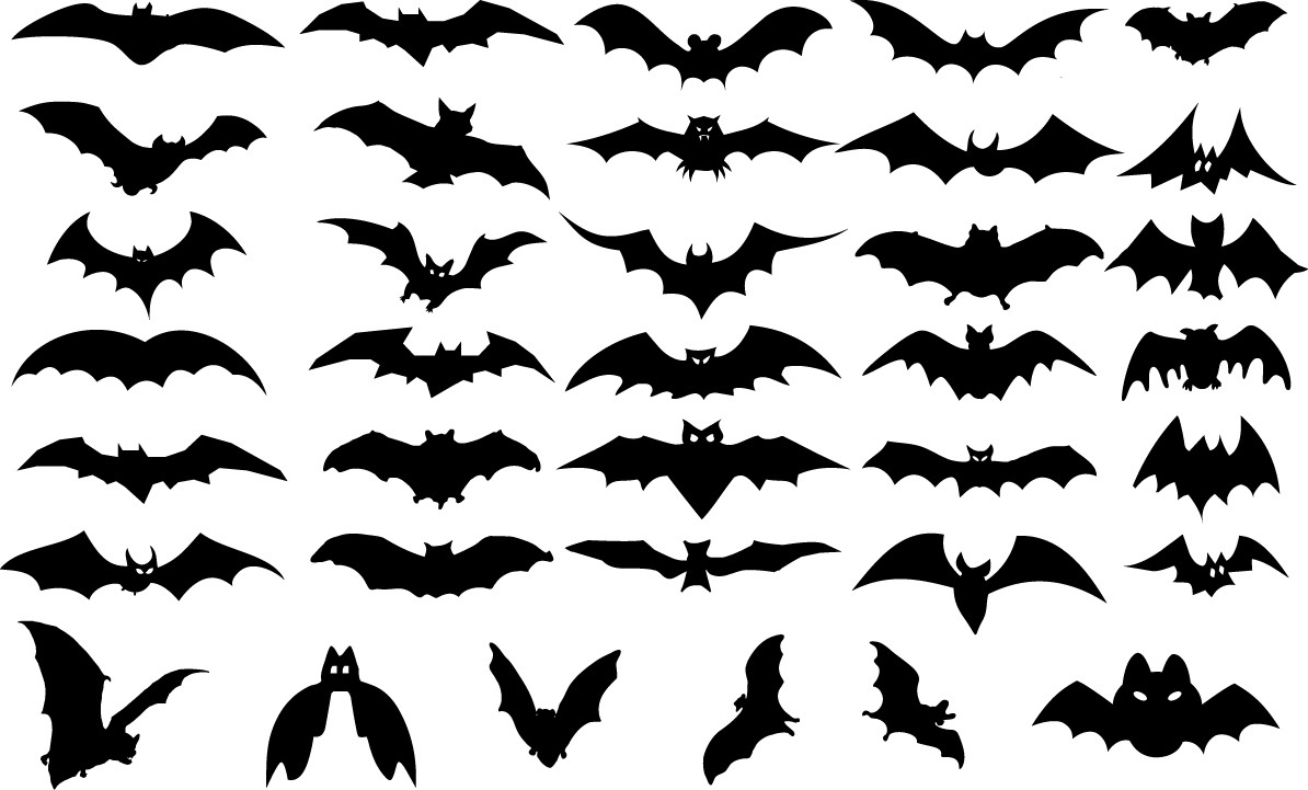 Bat silhouette free png download