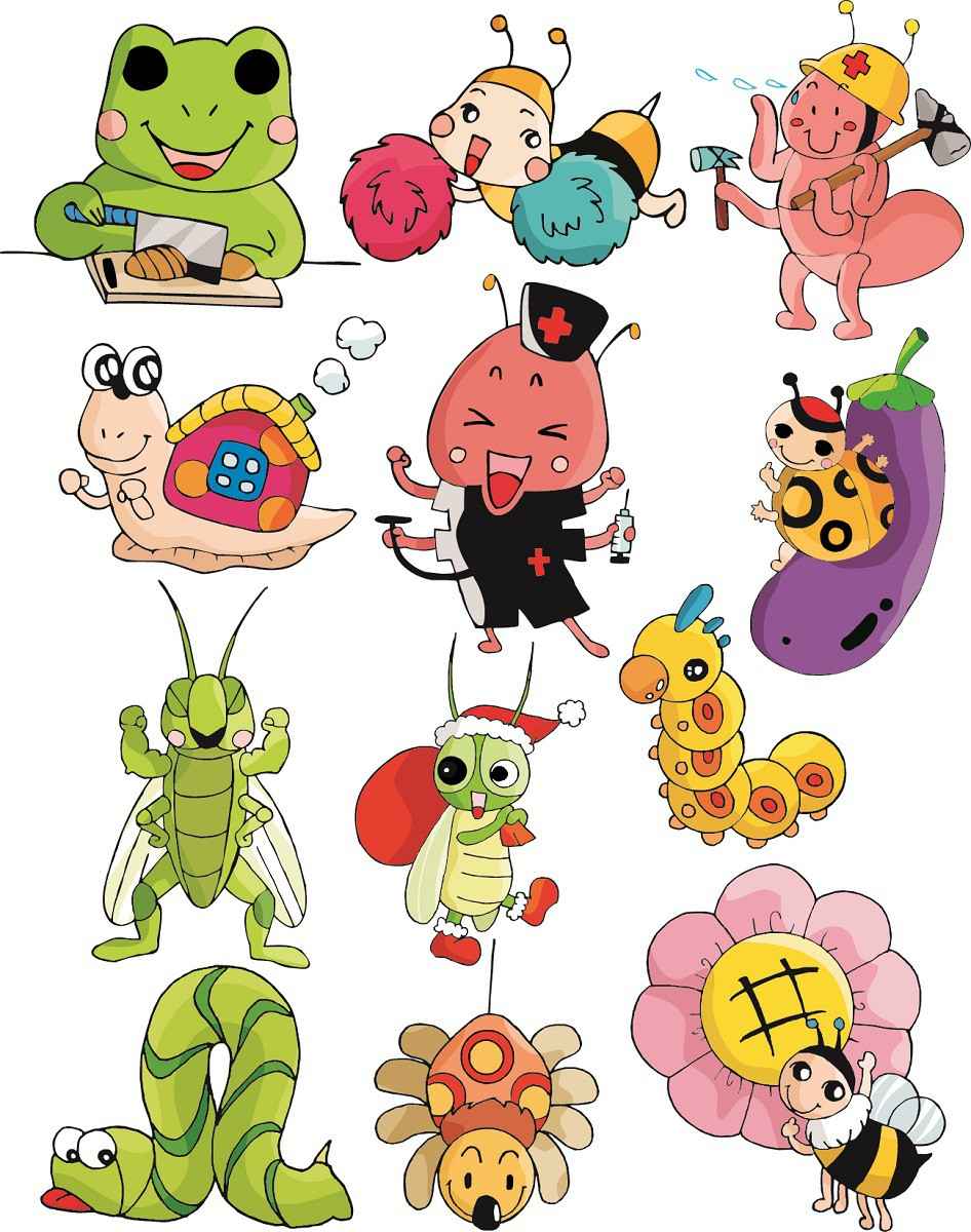 Cartoon animal series free png download