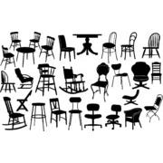 Chair silhouettes