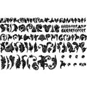 Floral ornament elements (29599)