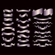 Silver ribbons