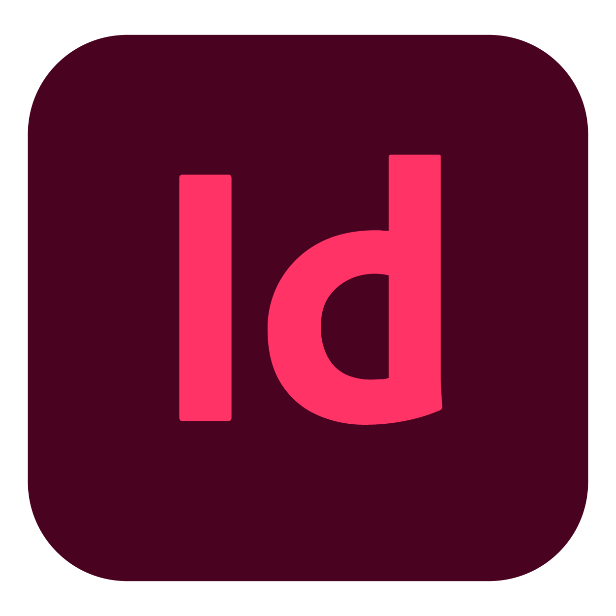 Adobe InDesign Logo png